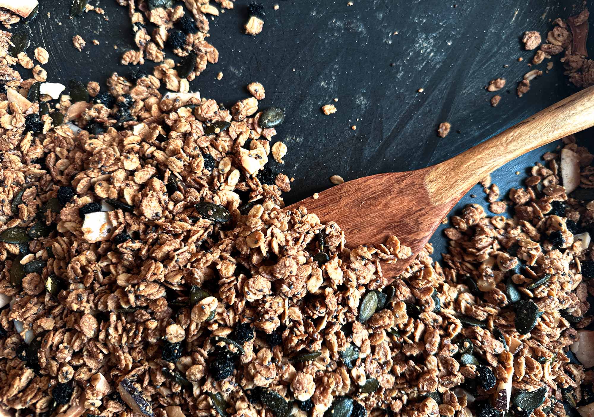 Peanut butter toasted muesli