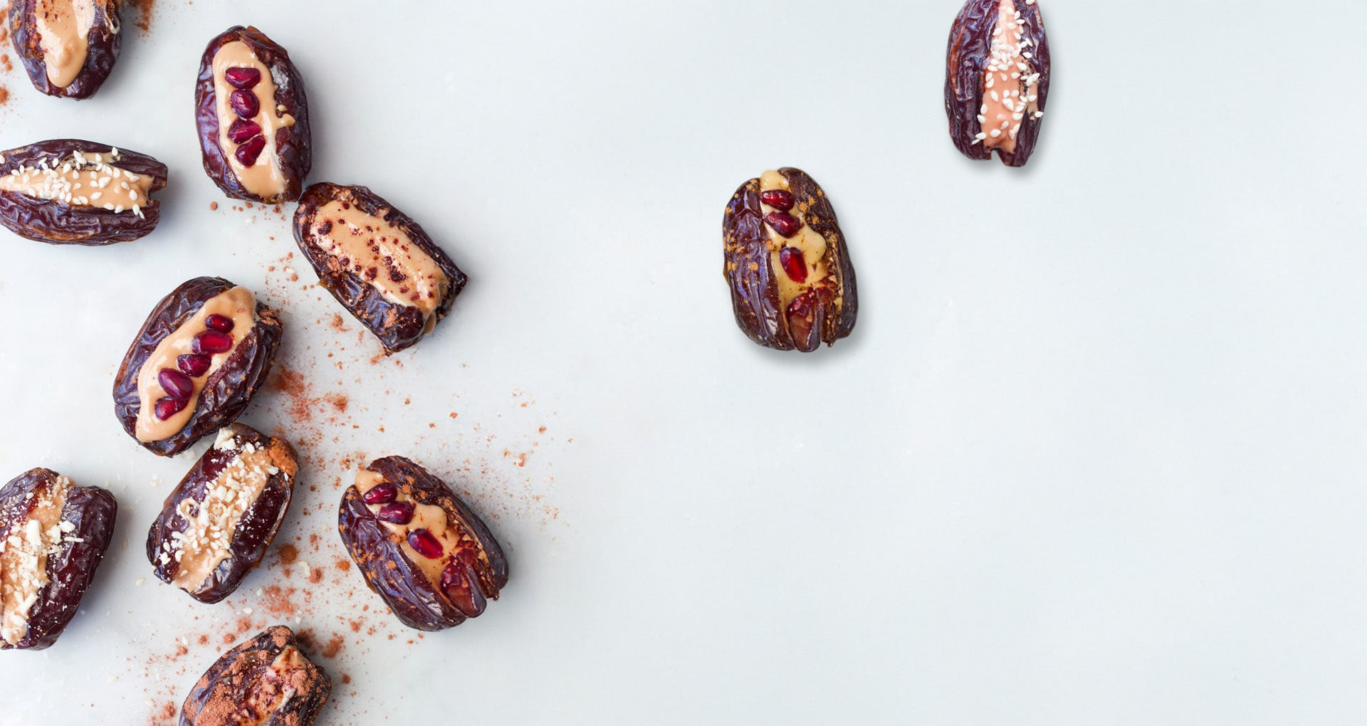 Medjool dates & nut butter snack